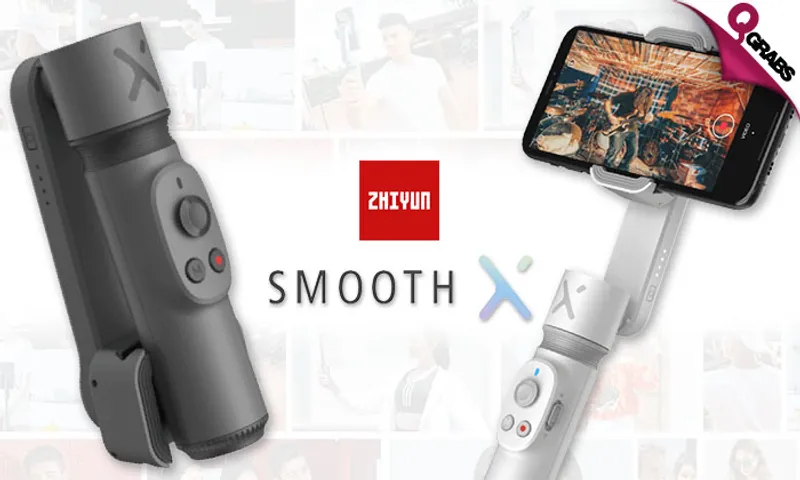 Zhiyun Smooth X Foldable Gimbal!